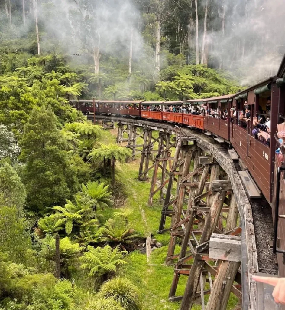 Monbulk Creek Trestle Bridge