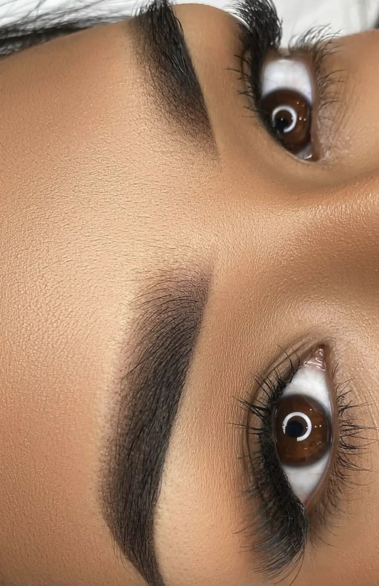 ombre brow tattoo