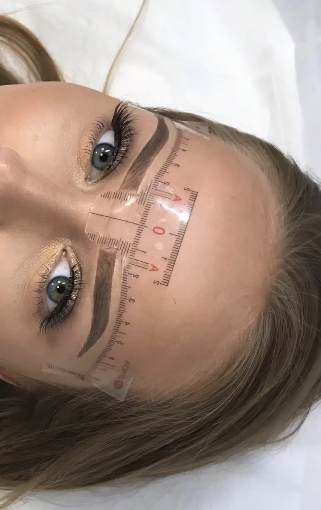 ombre powder brows after 1 year