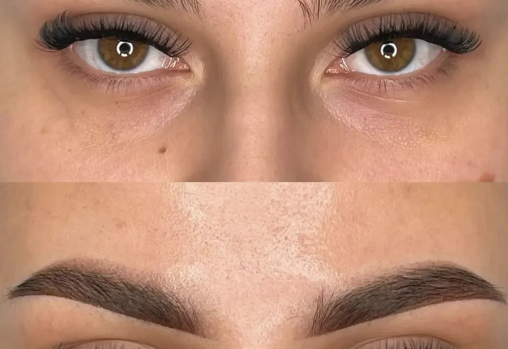 soft ombre brows
